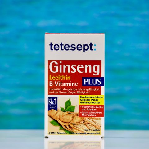  Viên uống nhân sâm Ginseng tetesept hộp 30 viên 