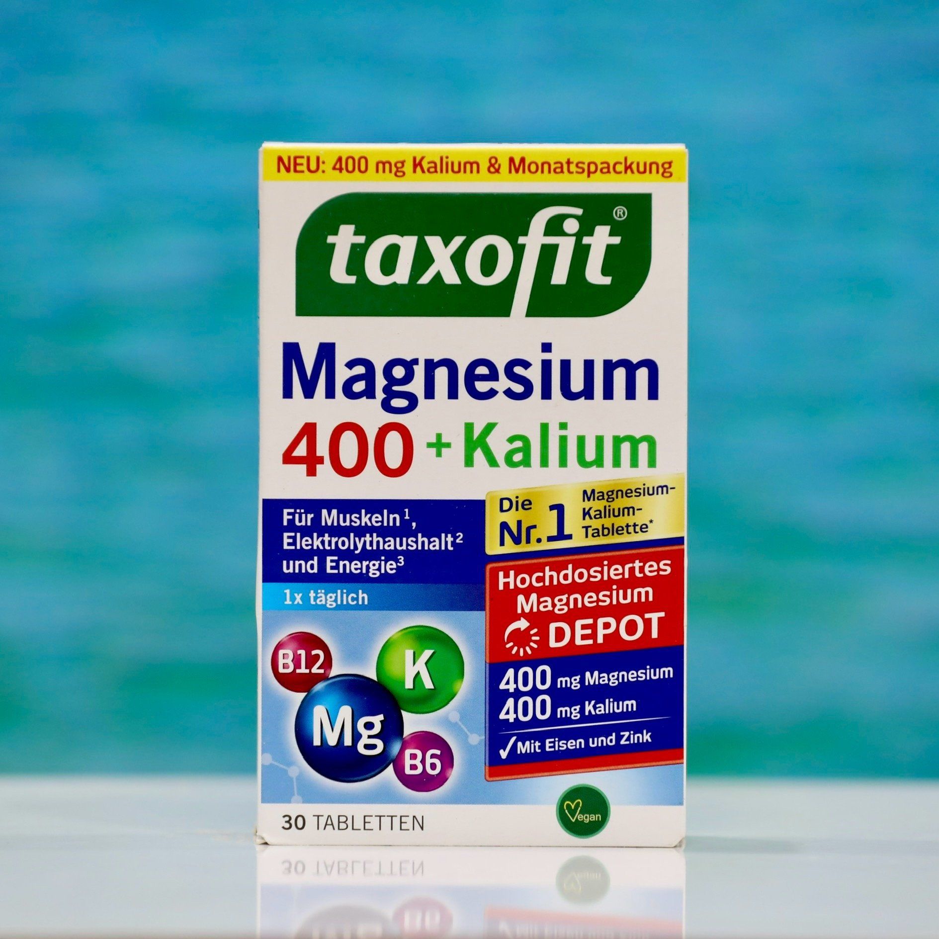  Viên uống Magnesium 400 Taxofit, hộp 30 viên 
