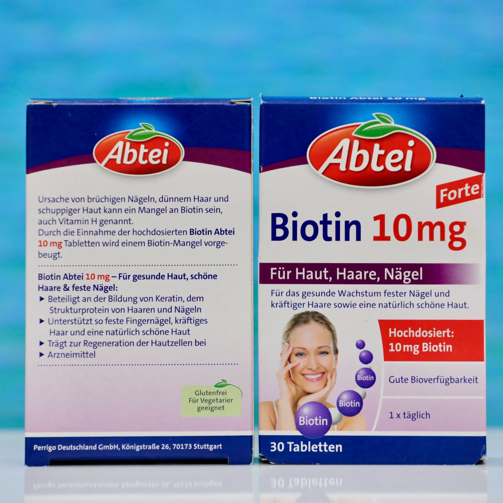  Viên uống Biotin 10mg của Abtei, hộp 30 viên 