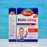  Viên uống Biotin 10mg của Abtei, hộp 30 viên 