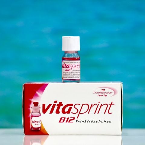  VITASPRINT B12 hộp 10 lọ, mỗi lọ 10ml, hàng chuẩn của Đức 