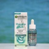  Serum cấp ẩm, tái tạo da Garnier Hyluron Aloe, 30ml 