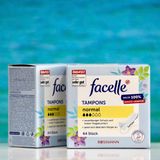  Băng vệ sinh Tampons 64 viên 3 giọt - Thấm hút tốt, thoải mái, an toàn cho vùng kín 