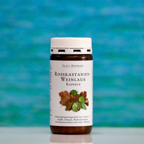  Viên uống Rosskastanien-Weinlaub hãng Sanct Bernhard - Hỗ Trợ Tuần Hoàn Máu, Dưỡng Thành Mạch 