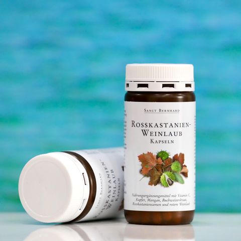  Viên uống Rosskastanien-Weinlaub hãng Sanct Bernhard - Hỗ Trợ Tuần Hoàn Máu, Dưỡng Thành Mạch 