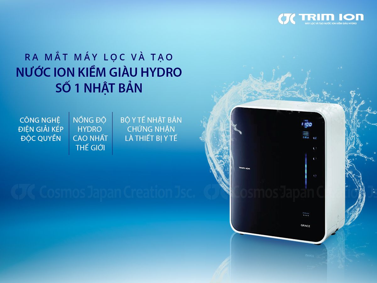 Máy lọc nước TRIM ION GRACE ( NEW có VAT)