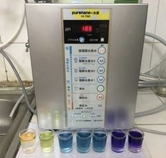 ( Used 95% ) Hitachi HW 7000 có 7 điện cực máy lọc nước tạo kiềm made in Japan