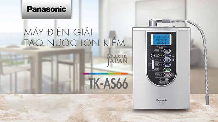 ( New) Panasonic TK-AS66 có 5 điện cực máy lọc nước tạo kiềm made in Japan