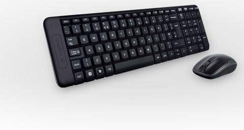 Bộ bàn phím chuột không dây Logitech MK220