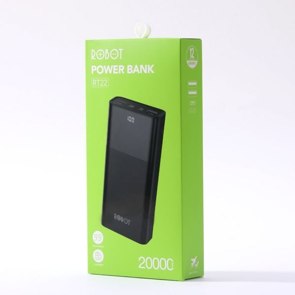 Sạc Dự Phòng Robot 20.000Mah RT22