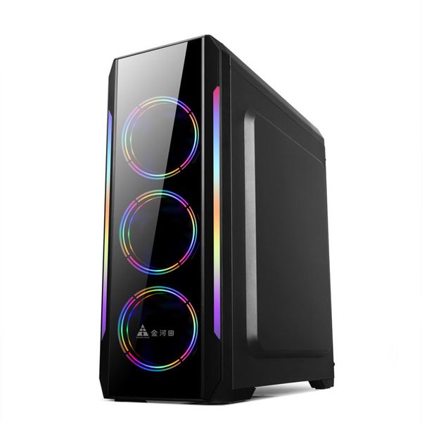 Vỏ case Golden field N23B ( RGB + Điều khiển, Mặt cường lực, Sườn Mica )