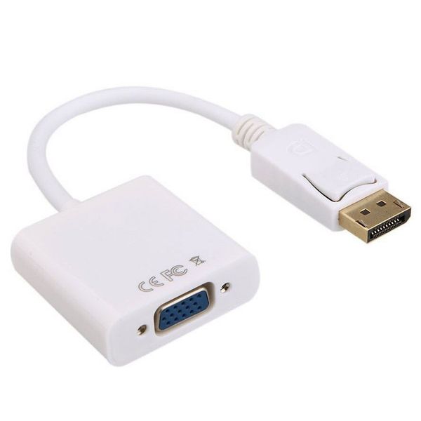 Cáp chuyển đổi Display Port to VGA (Đen/Trắng)