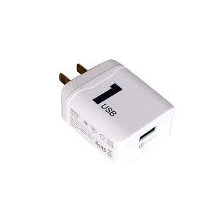 Củ sạc Rockspace T12 2A 1 cổng hỗ trợ sạc nhanh Quick Chanrger QC3.0