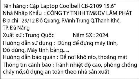Túi chống sốc quai xách 2019-14