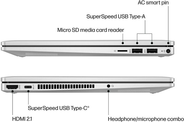 Laptop HP Pavilion X360 (2 in 1)14 EK0073DX (7H713UA) i5 1235U/8GB/512GB/14.0