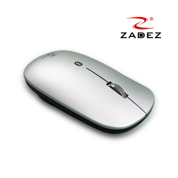 Chuột không dây bluetooth Zadez  M-371 Bạc