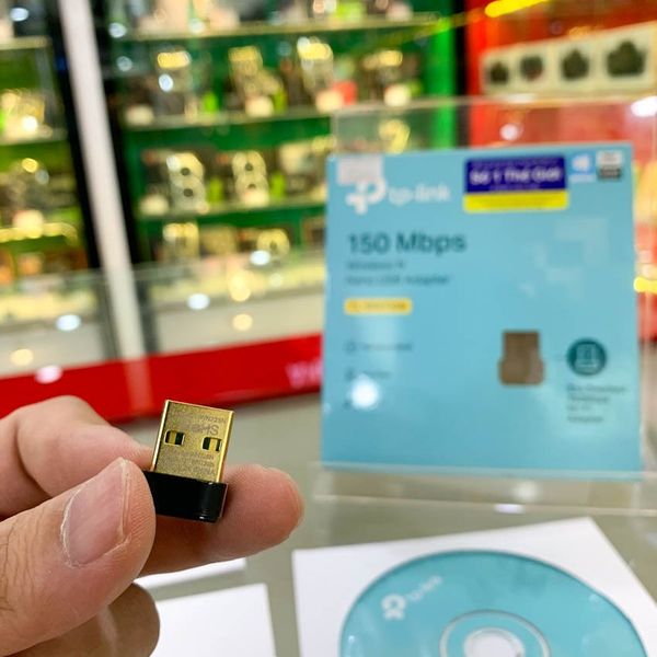 Bộ thu sóng WIFI USB Nano chuẩn N không dây tốc đô150Mbps TL-WN725N