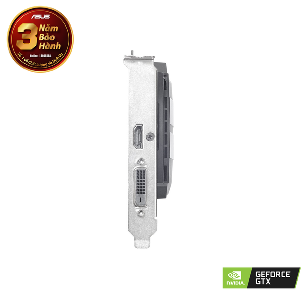 Card màn hình ASUS PH-GT1030-O2G (2GB GDDR5, 64-bit, DVI+HDMI)