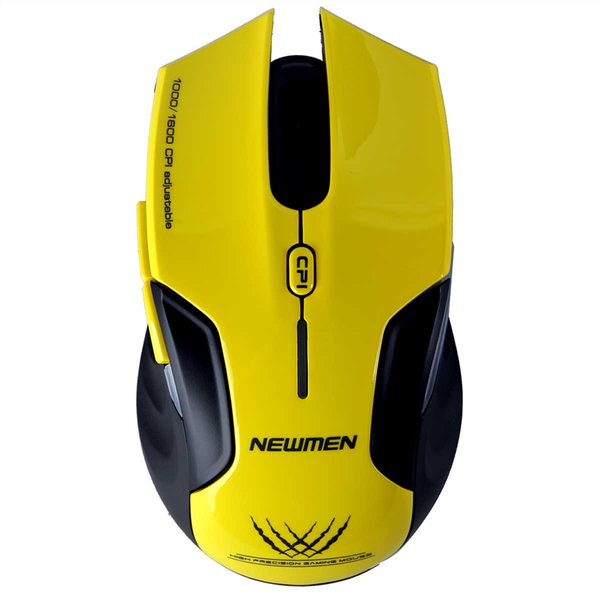 Chuột không dây Gaming Newmen E500 Vàng