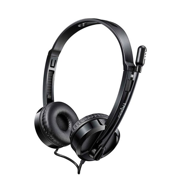 Tai nghe có dây Rapoo H120 USB Đen