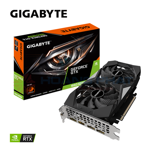 Card màn hình GIGABYTE GeForce GTX 1660 SUPER D6 6G 6GB GDDR6