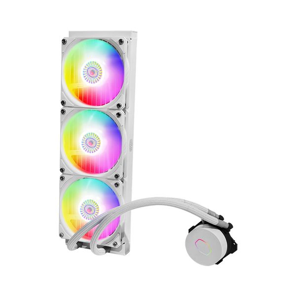 Tản nhiệt nước CPU Cooler Master MasterLiquid ML360L ARGB V2 White Edition