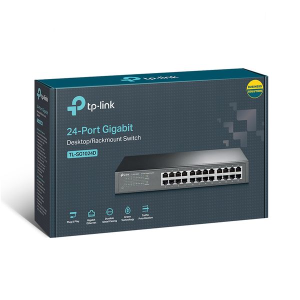 Swich Gigabit TP-Link TL-SG1024D 24 cổng 10/100/1000Mbps/13
