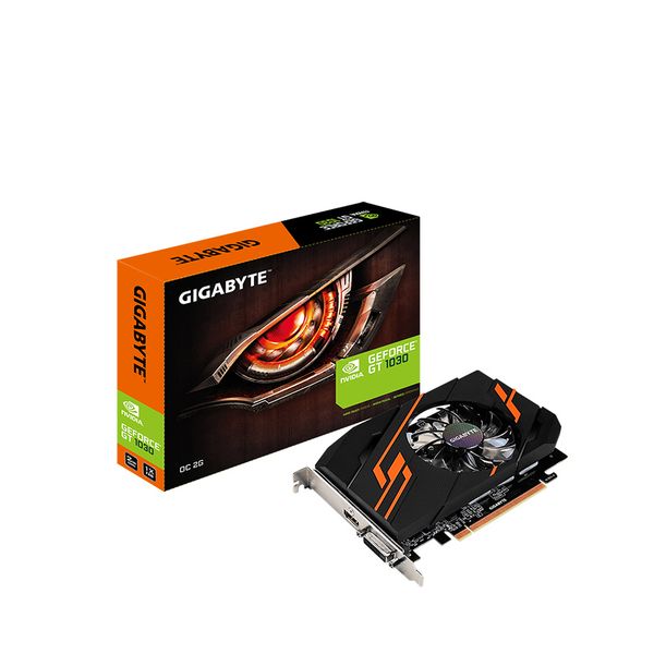 Card màn hình Gigabyte GT 1030 OC-2GI (2GB GDDR5, 64-bit, DVI+HDMI)