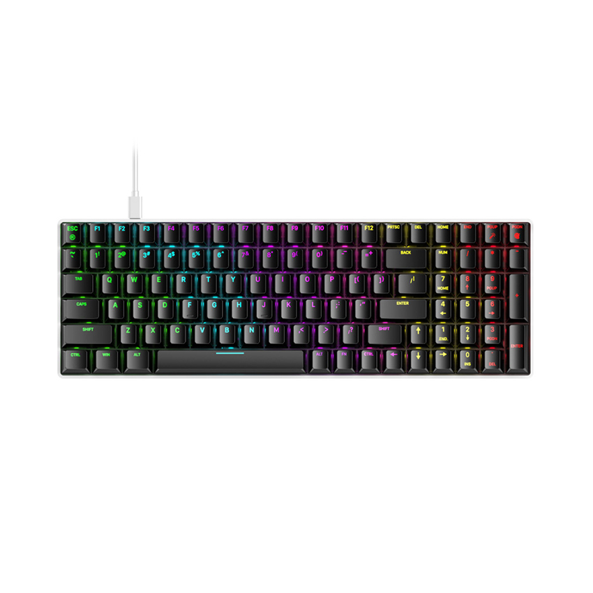 Bàn phím cơ Dareu EK8100 RGB Black Blue sw (USB)