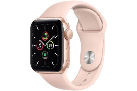 Apple Watch SE GPS 40mm viền thép dây cao su - Chính hãng