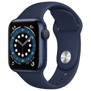 Apple Watch Seri 6 GPS 40mm viền nhôm dây cao su - Chính hãng