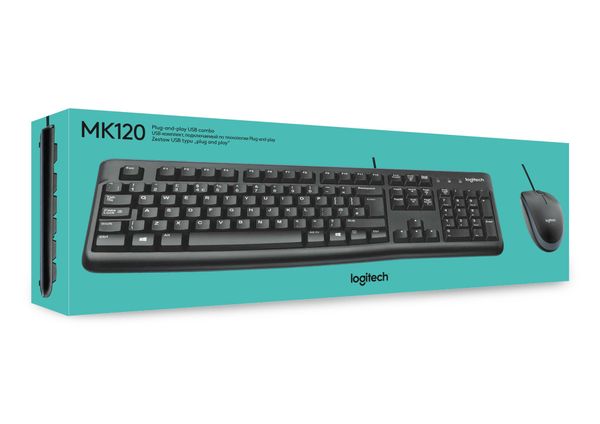 Bàn phím có dây Logitech K120