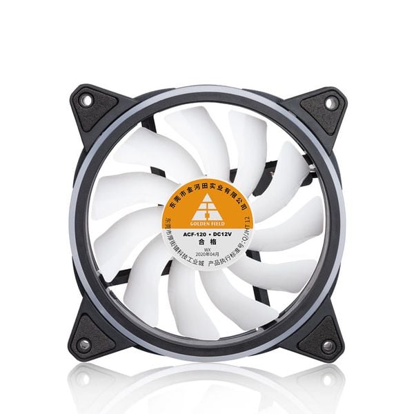 Quạt tản nhiệt máy tính Golden Field S01 (Double Side, Ring + inner RGB ) - Hàng chính hãng