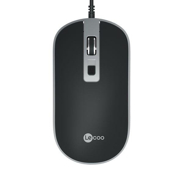 CHUỘT CÓ DÂY LECOO MS104 USB ĐEN