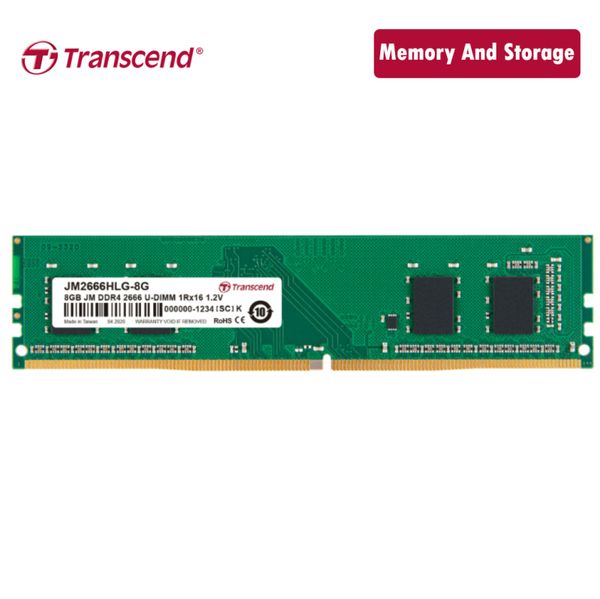 Ram PC IV 4G Bus 2666Mhz U-DIMM Transcend