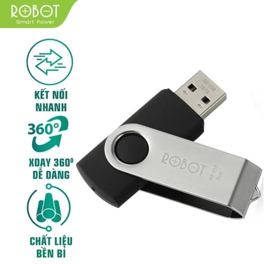 USB ROBOT 16GB RF116 Black 2.0