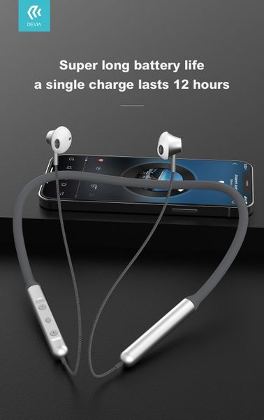 Tai nghe Devia không dây Neckband - EM 702