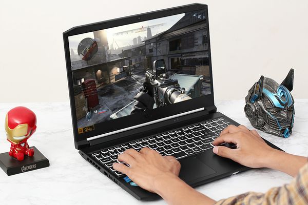 Laptop Acer Nitro 5 Gaming AN515 57 54MV (NH.QENSV.003) i5 11400H/8GB/512GB/4GB RTX3050/15.6