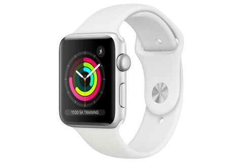 Apple Watch Seri 3 GPS 42mm viền nhôm dây cao su - Chính hãng