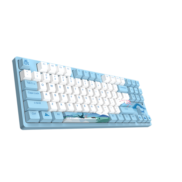 Bàn phím cơ DareU A87 SWALLOW Cherry Red switch