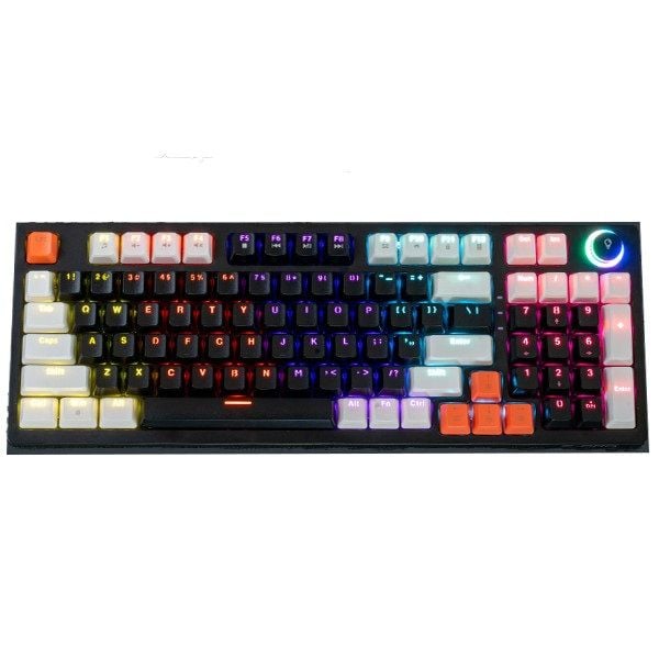 Bàn phím cơ E-DRA EK398 LED RGB BlueSW/Red SW