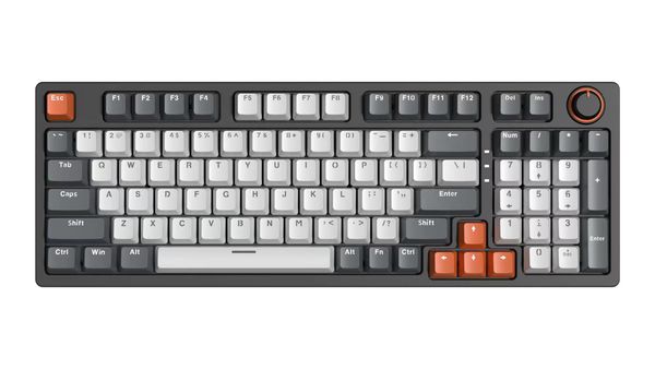 Bàn phím cơ E-DRA EK398 LED RGB BlueSW/Red SW