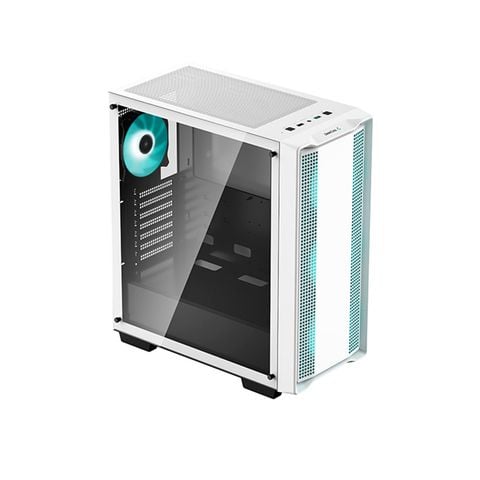 Vỏ case Deepcool CC560 WH (Mid Tower/ Màu Trắng/ 4 fan 12cm led )