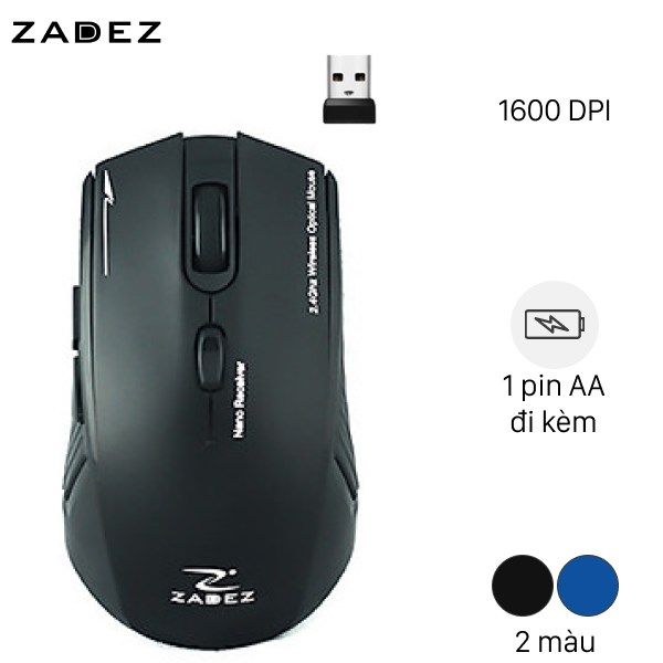 Chuột không dây Zadez M-338