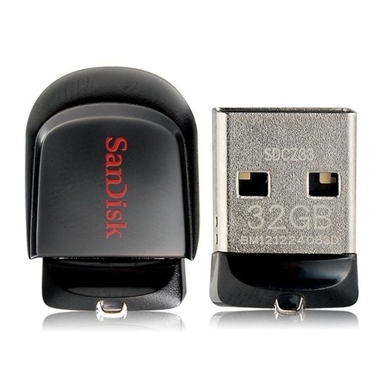 USB Sandisk CZ33 Cruzer Fit 32GB Màu Đen