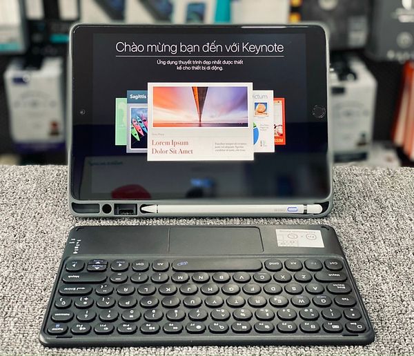 Bàn phím Bluetooth 5.0 không dây tích hợp touchpad hiệu Coteetci Portable Smart Keyboard