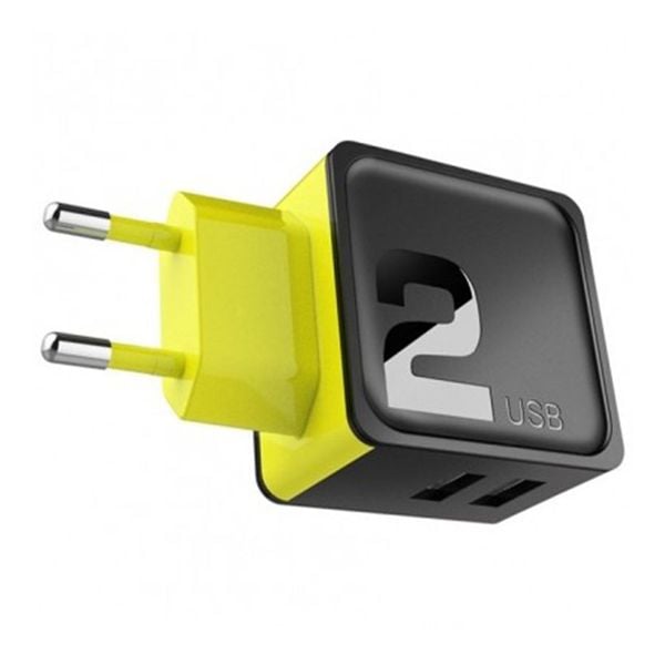 Củ sạc Rock Space Suger Travel 2.4A 2 cổng USB