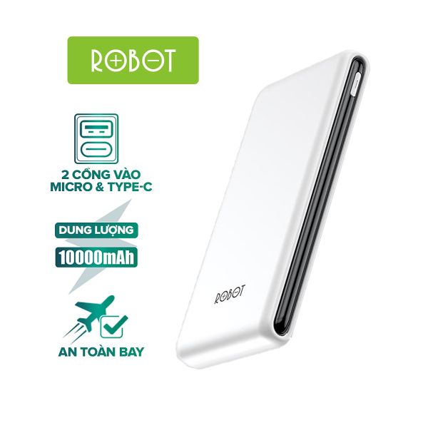 Sạc Dự Phòng Robot 10.000Mah RT180