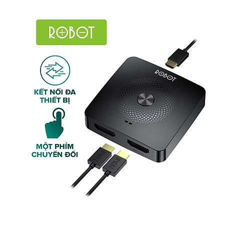 Bộ chuyển đổi HDMI ROBOT HM103 2 chiều- kết nối đa thiết bị