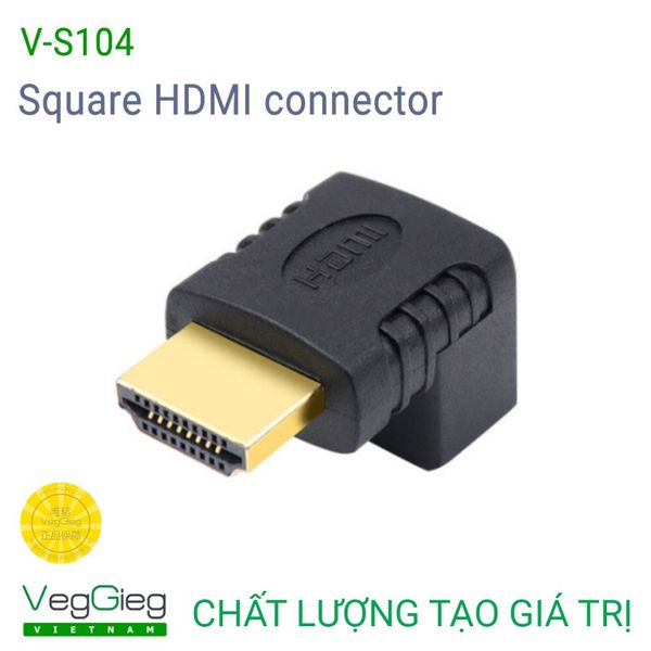 Cổng Chuyển HDMI AF TO AM 90 Độ (V-S104)